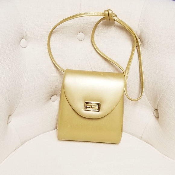 Bags Vintage Green Metallic Womens Crossbody Mini Bag Poshmark